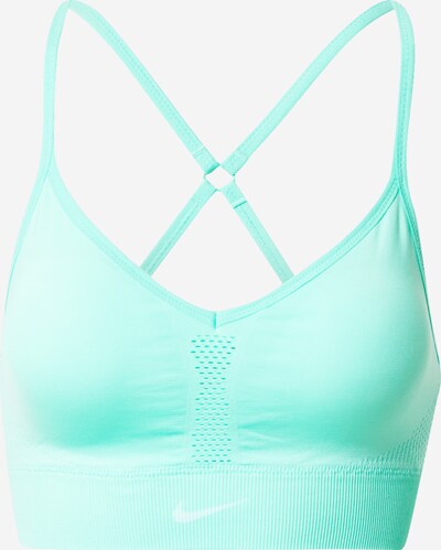 NIKE Sport-BH 'Indy' in jade, Produktansicht