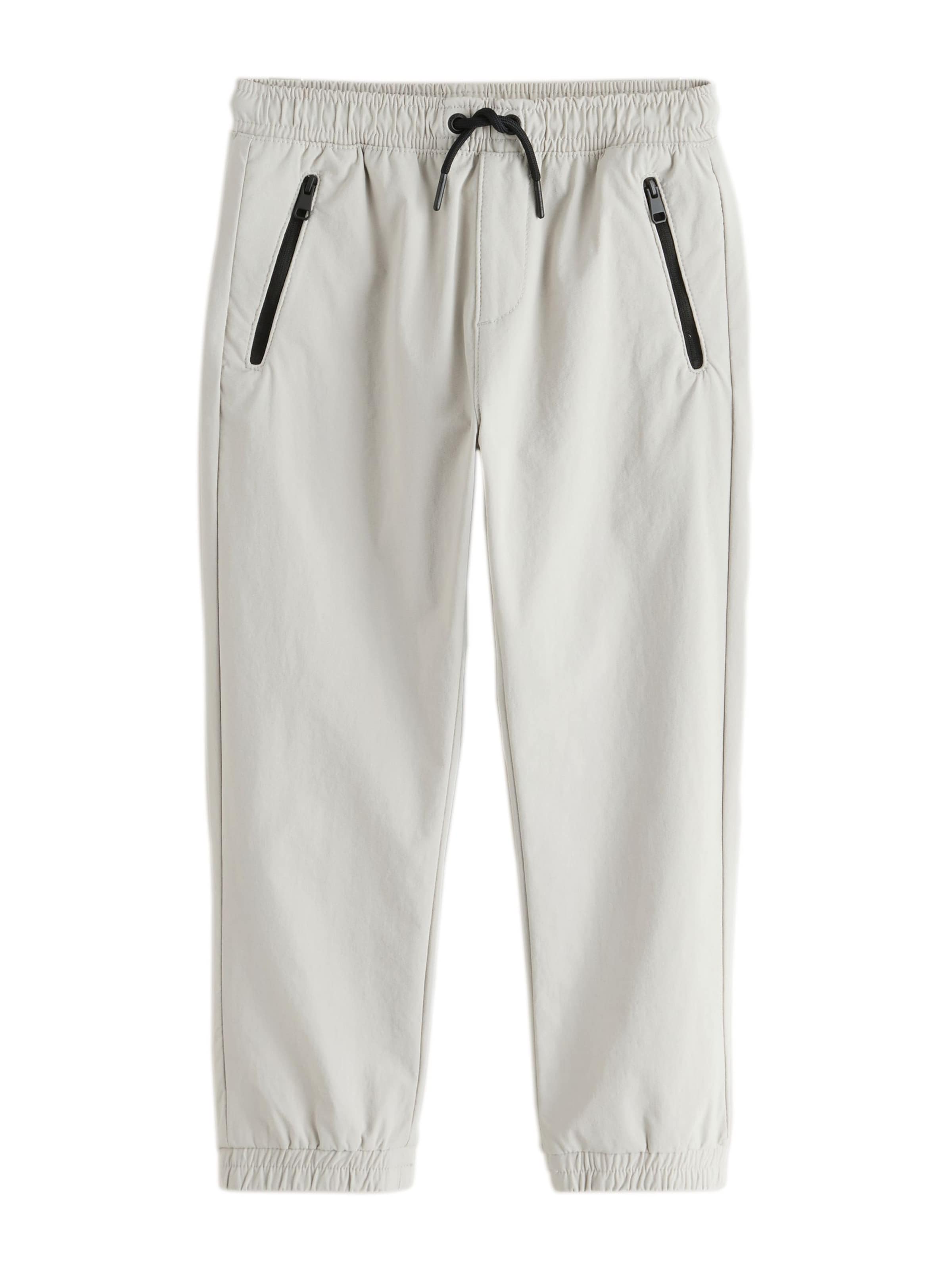 Effilé Pantalon Next en gris : devant