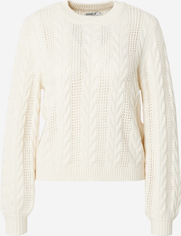 smėlio ONLY Megztinis 'ONLRubina': priekis