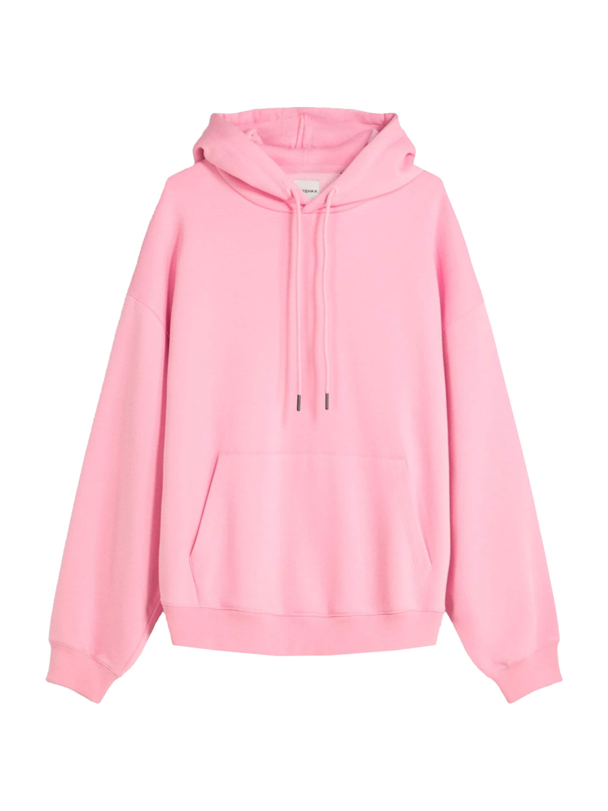 Bershka Sweat-shirt en rose clair, Vue avec produit