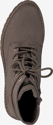 s.Oliver Lace-Up Ankle Boots in Brown