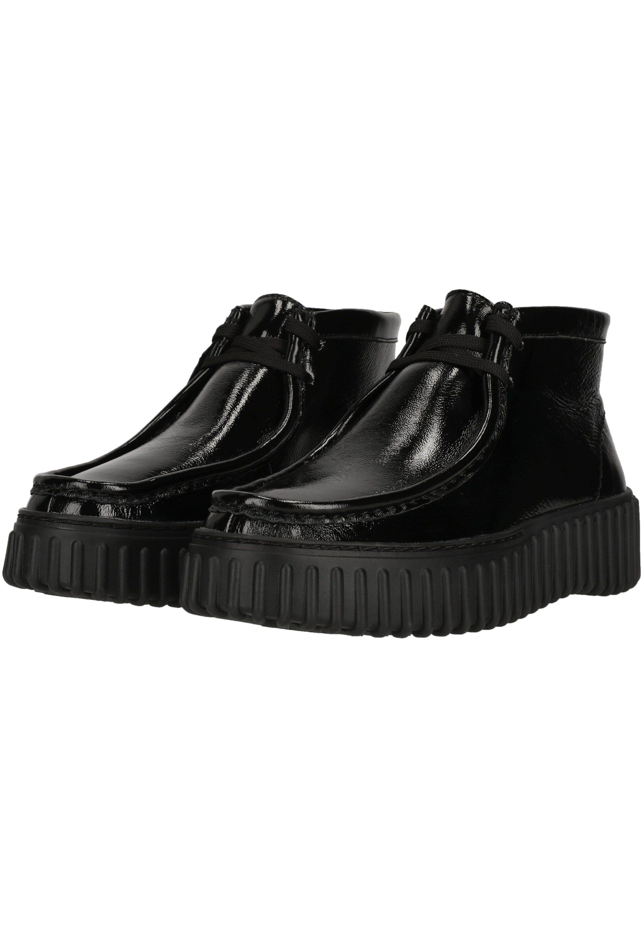 CLARKS Stiefelette 'Torhill Moss' in Schwarz