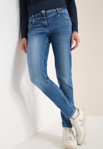 CECIL Regular Jeans in Blau: Vorderseite