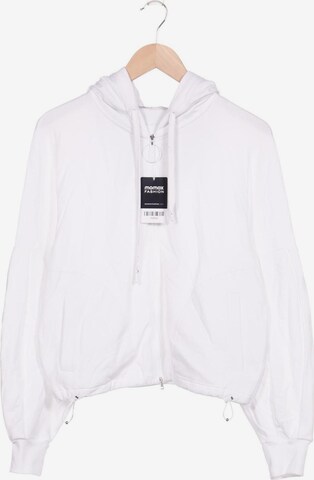 Marc Cain Sweatshirt & Zip-Up Hoodie in S in White: front