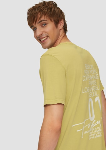 T-Shirt QS en jaune