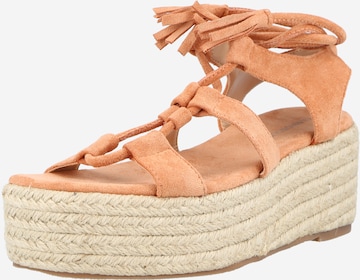 GLAMOROUS Sandale in Beige: front