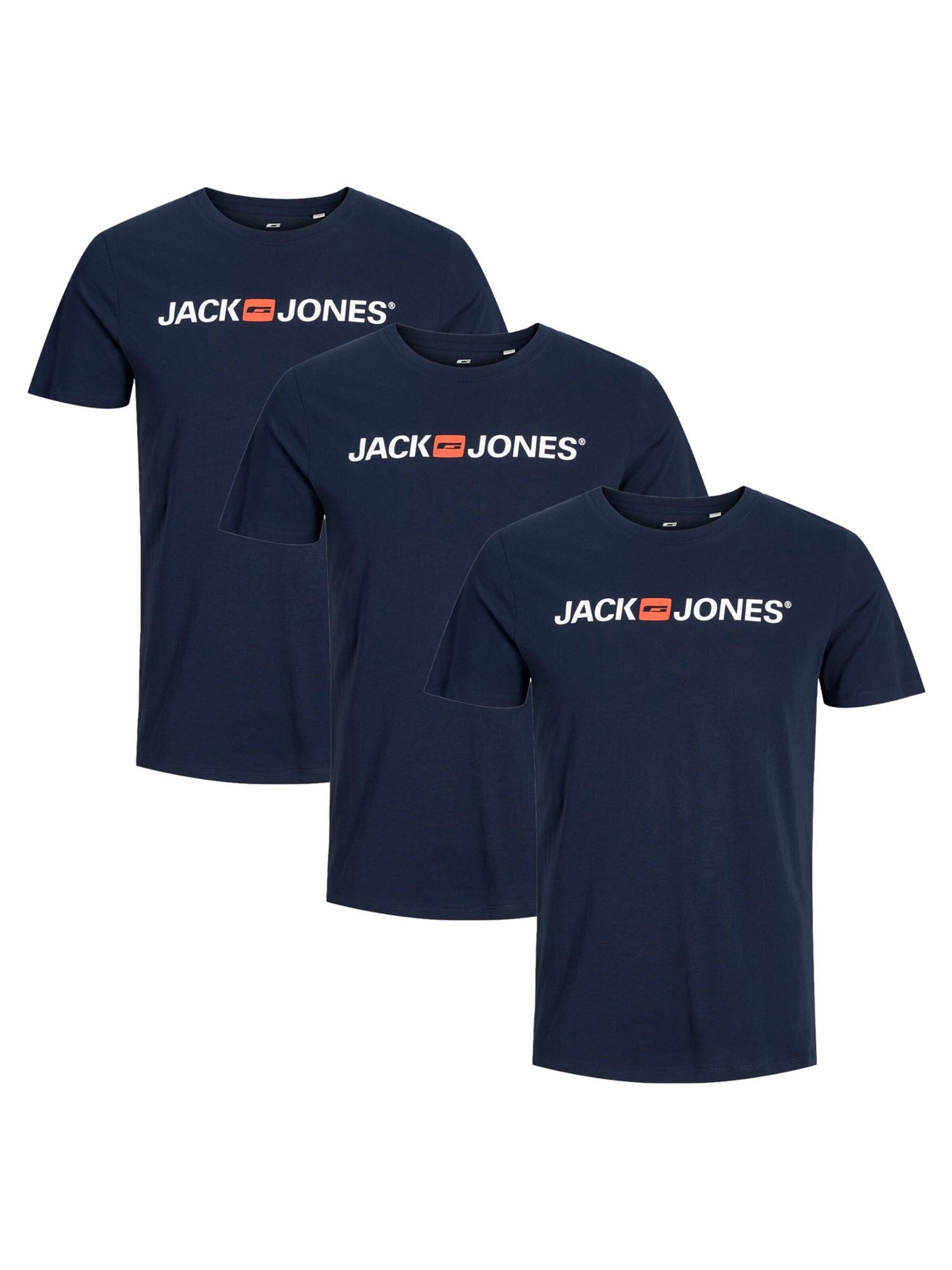 JACK & JONES Shirt 'Basic' in Blue: front