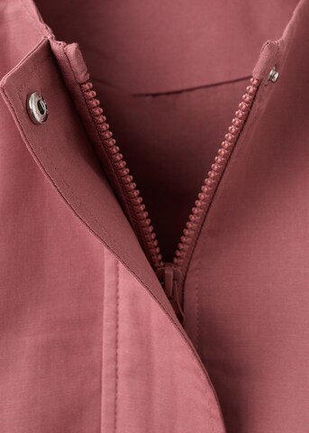 MANGO KIDS Between-Season Jacket 'Taylor' in Pink