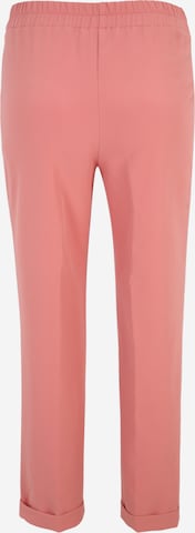 Dorothy Perkins Petite Regular Pleat-Front Pants in Pink