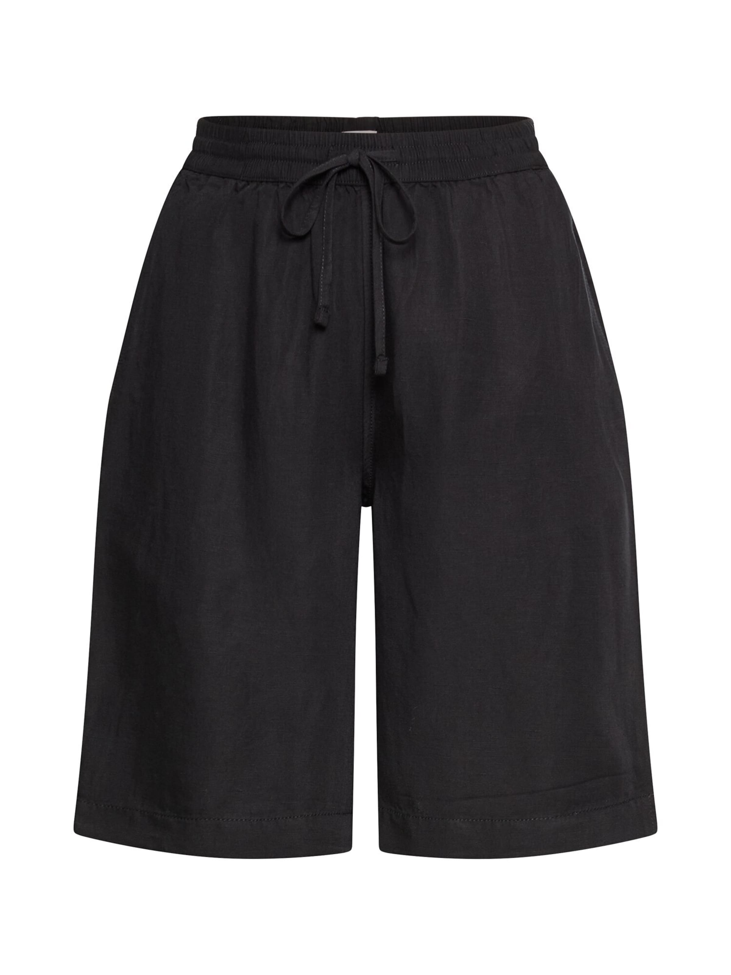 CAMEL ACTIVE Loose fit Pants in Black: front