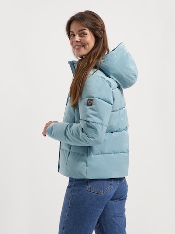Travelin Winterjas 'Norra' in Blauw