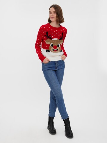 VERO MODA - Jersey 'Iceland' en rojo