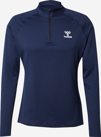 mėlyna Hummel Sportiniai marškinėliai 'Sprint': priekis