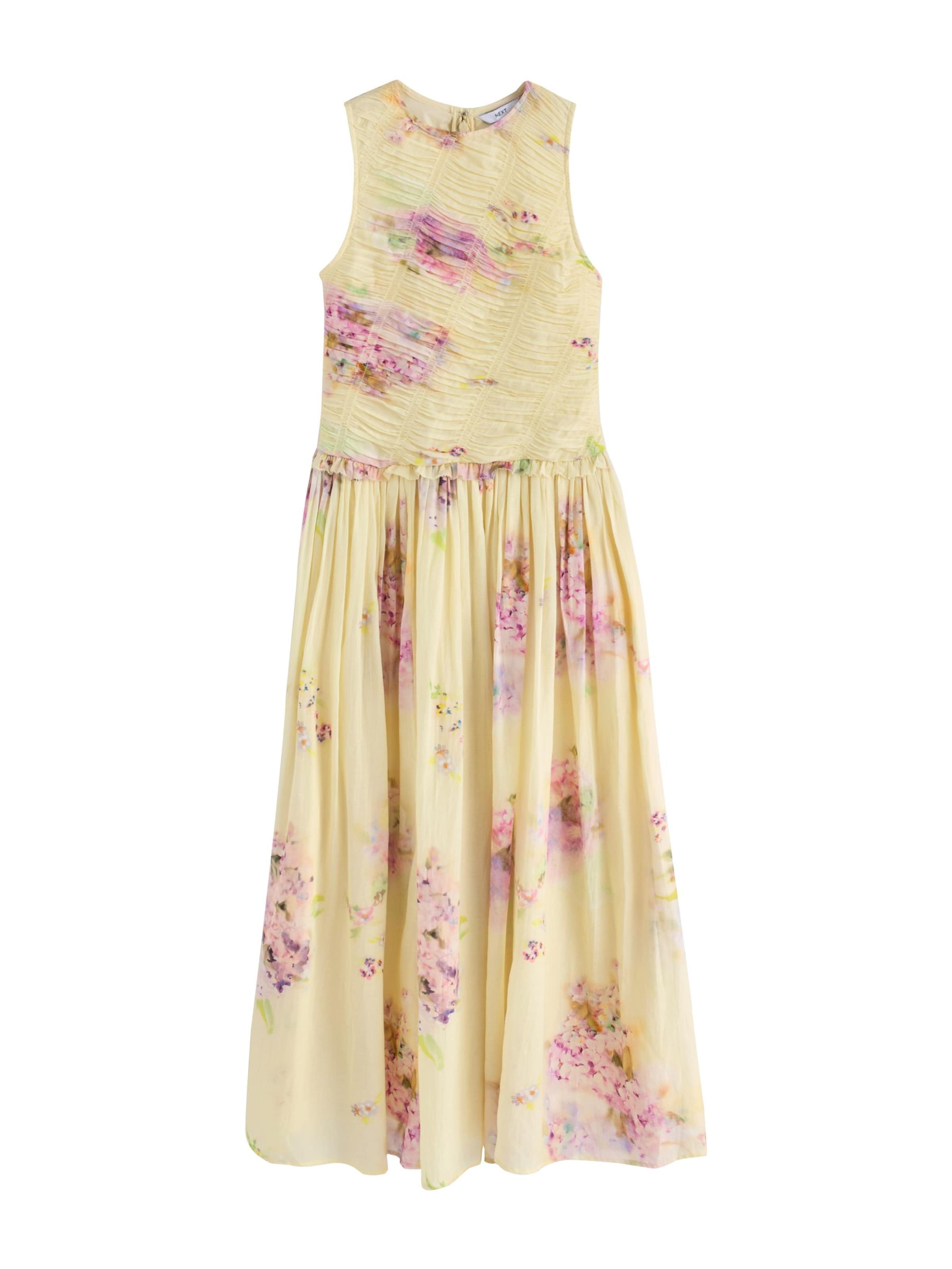 Next Dress in 34 in Light yellow / Light green / Lavender / Eosin, Item view