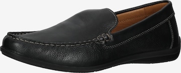 IMAC Moccasins in Black: front