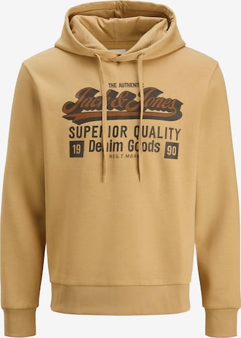 JACK & JONES Свитшот в Желтый: спереди