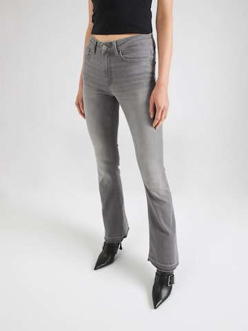 VILA Flared Jeans 'BETTY' in Grey: front