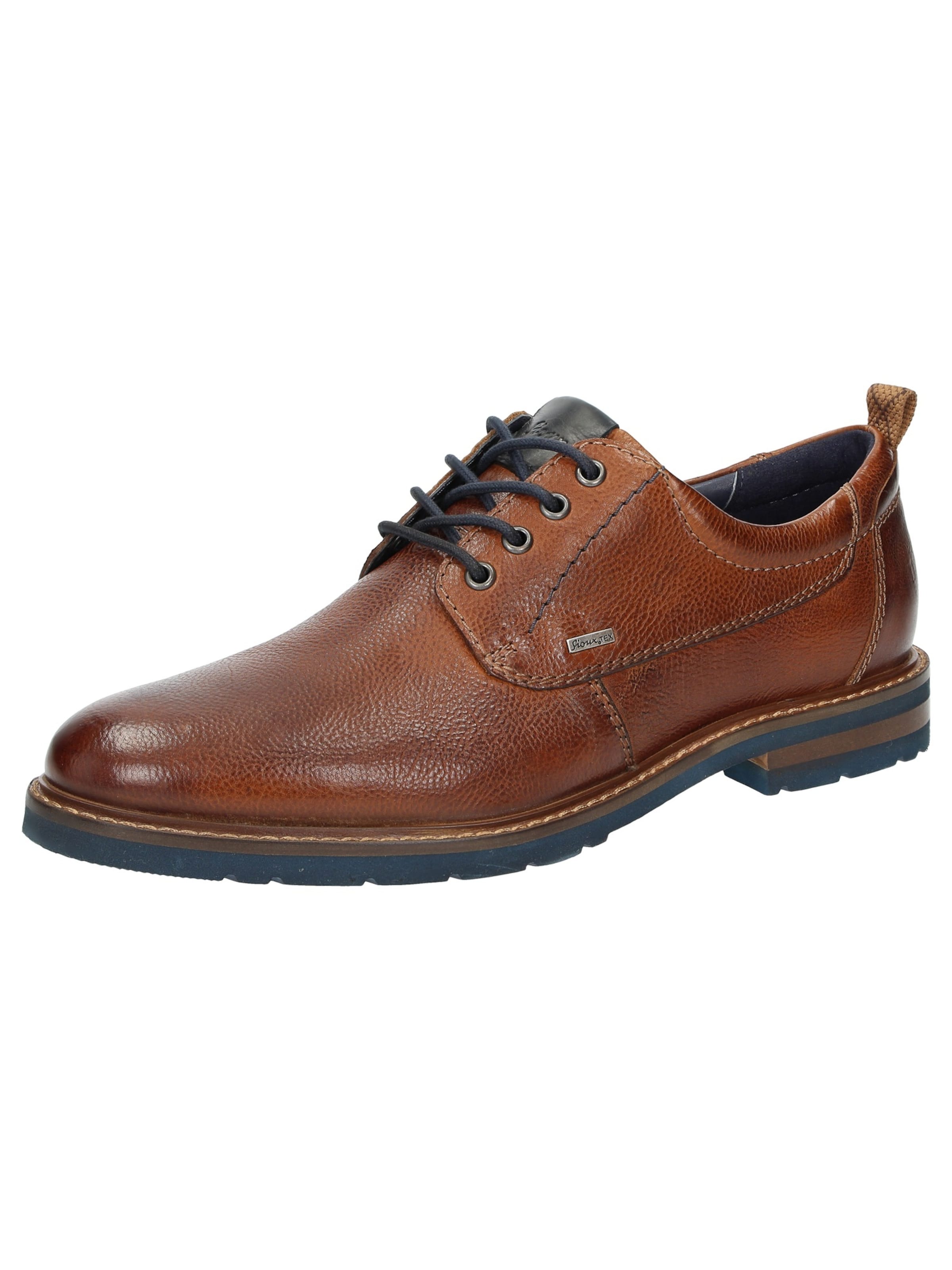 SIOUX Lace-up shoe 'Rostolo-700' in Brown: front