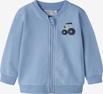 NAME IT Ζακέτα φούτερ 'NBMVONNE' σε μπλε: μπροστά