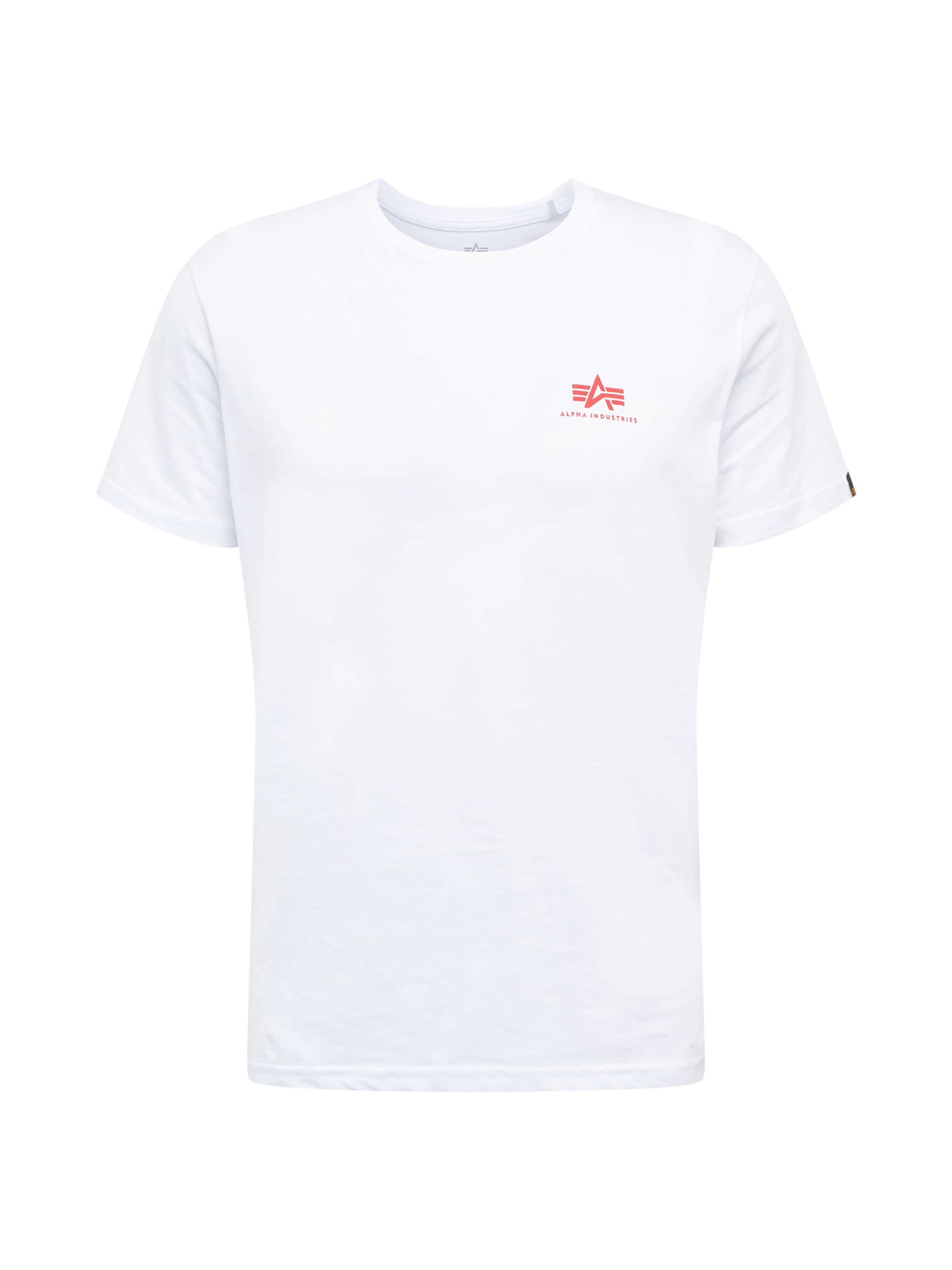 ALPHA INDUSTRIES Bluser & t-shirts i hvid: forside