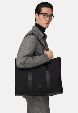 Boggi Milano Shopper in Zwart: voorkant