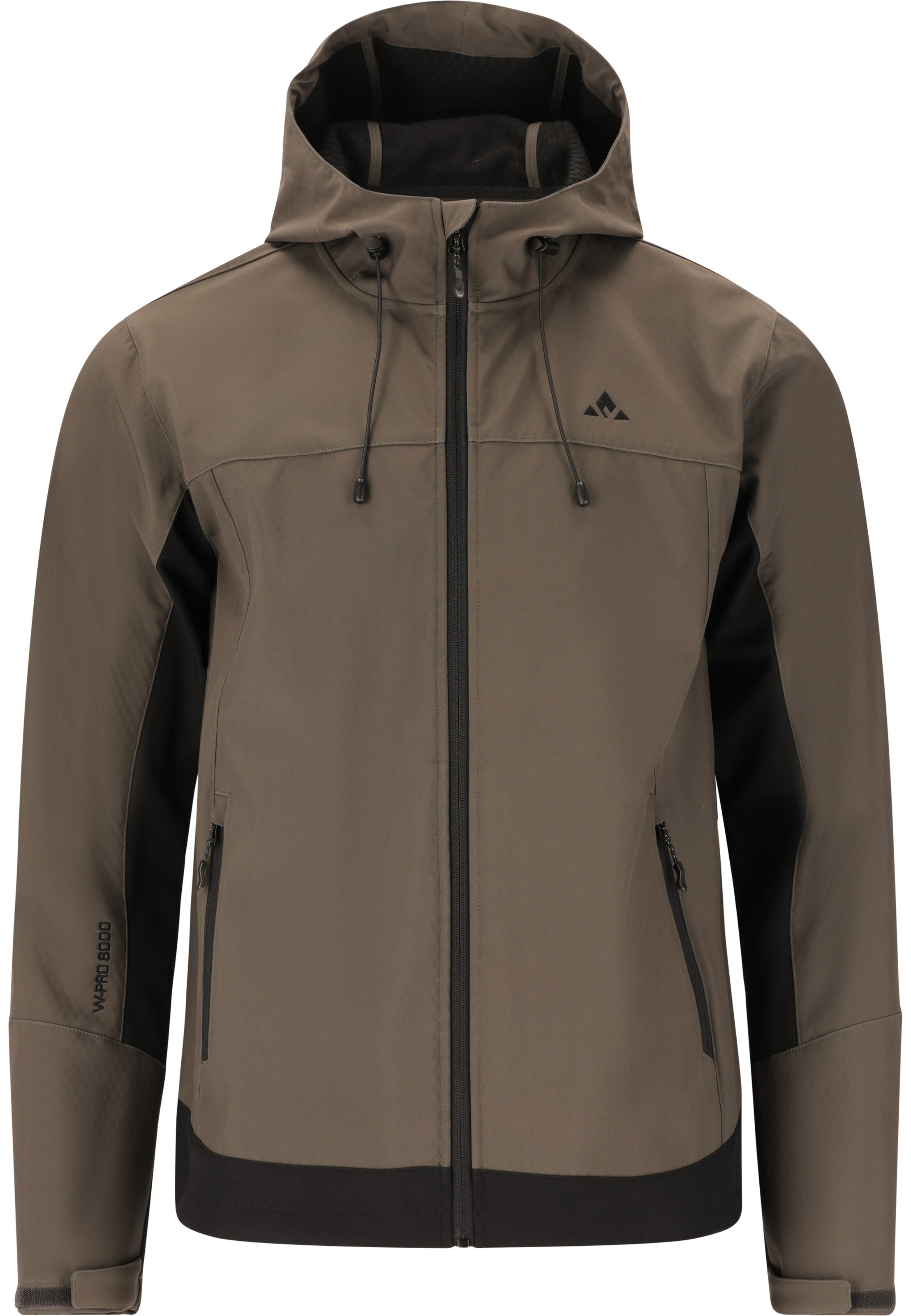 Whistler Softshelljacke 'Ryder' in Grün: Vorderseite