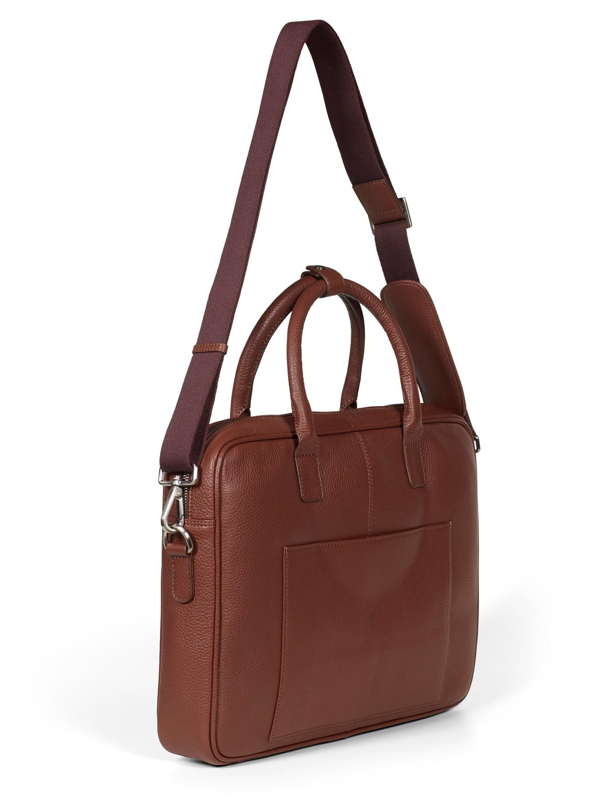 Howard London Laptoptaske 'Laptop Bag Sam Brown' i brun