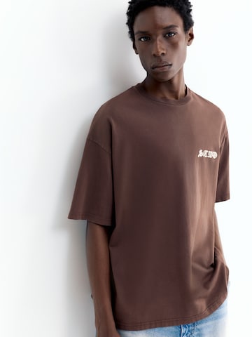 Pull&BearMajica 'STWD' - smeđa boja