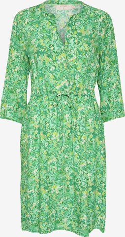 Robe-chemise 'Camilla' Cream en vert : devant