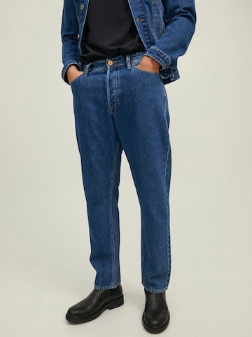 JACK & JONES جينز واسع جينز 'Chris' بلون أزرق: الأمام