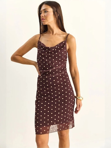 Robe Bianco Lucci en rouge