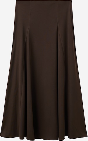 MANGOSuknja 'ODETTE' - smeđa boja: prednji dio