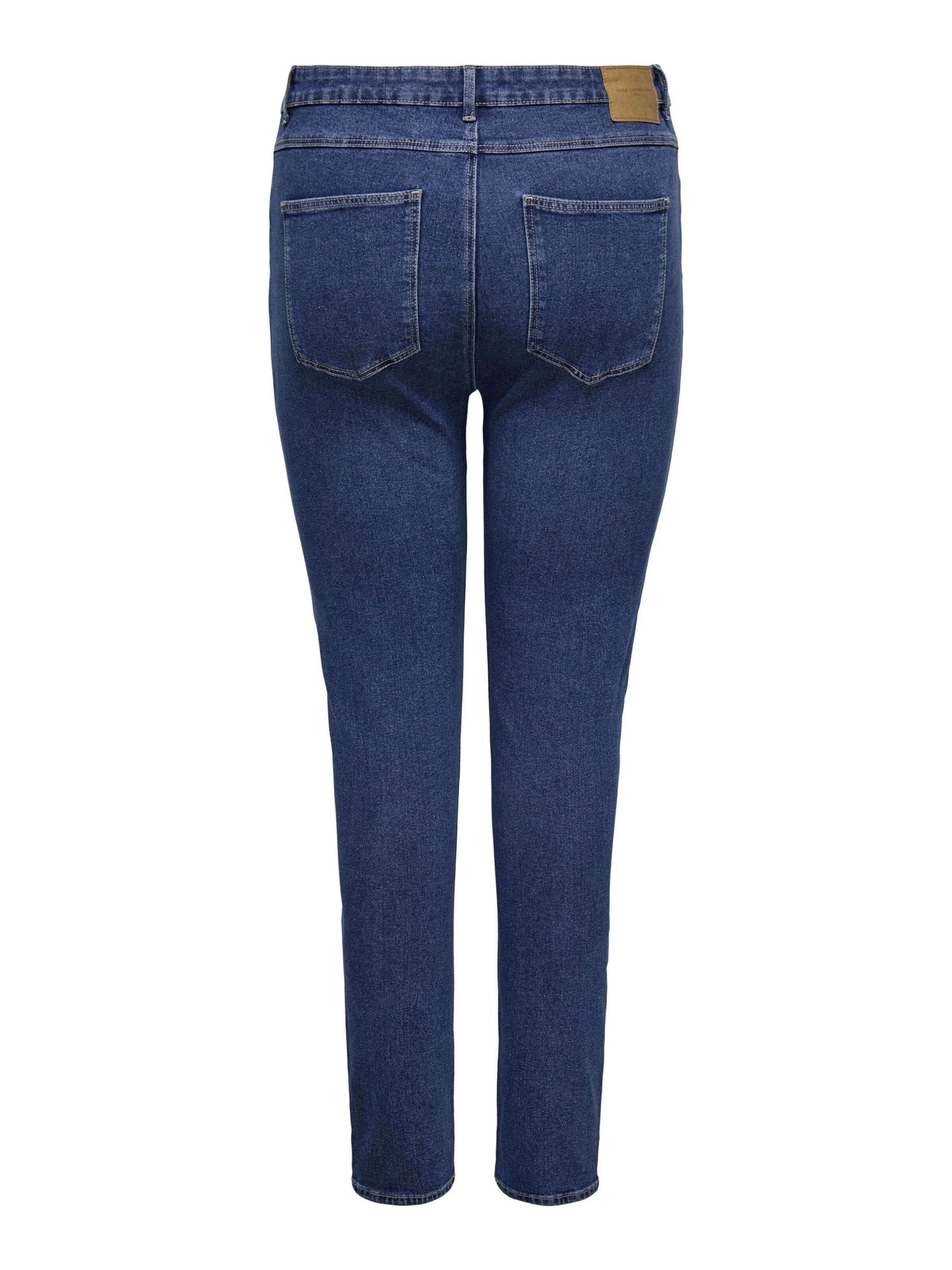 ONLY Carmakoma Slim fit Jeans in Blue