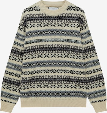 Pull&Bear Pullover in Beige: predná strana