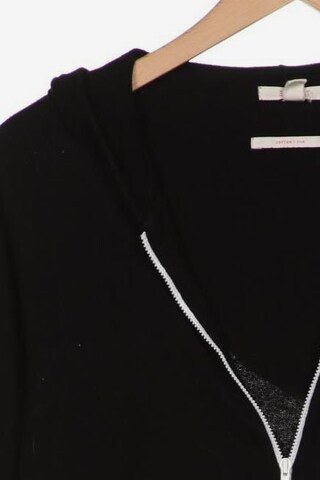 ESPRIT Sweatshirt & Zip-Up Hoodie in M in Black