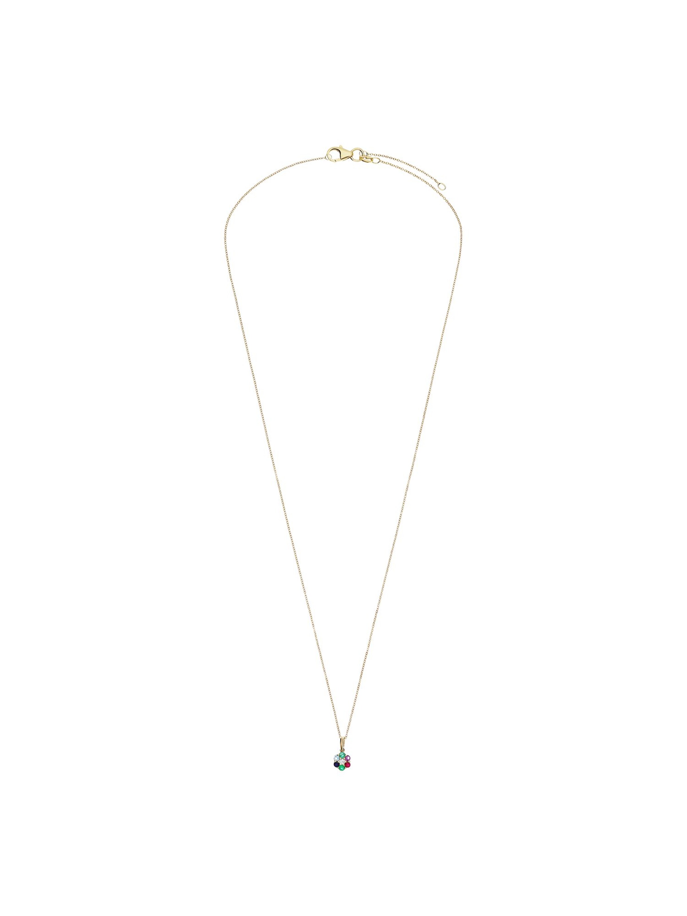 Lucardi Necklace in Gold: front