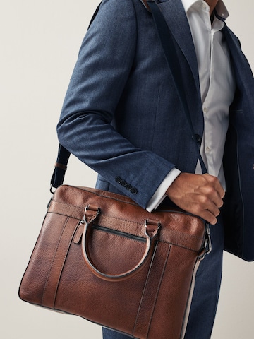 Next - Cartera maletín en marrón