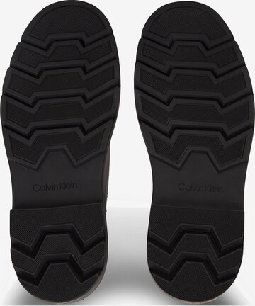 Calvin Klein Šněrovací boty – černá
