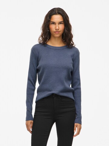 Pull-over 'VICOMFY' VILA en bleu : devant