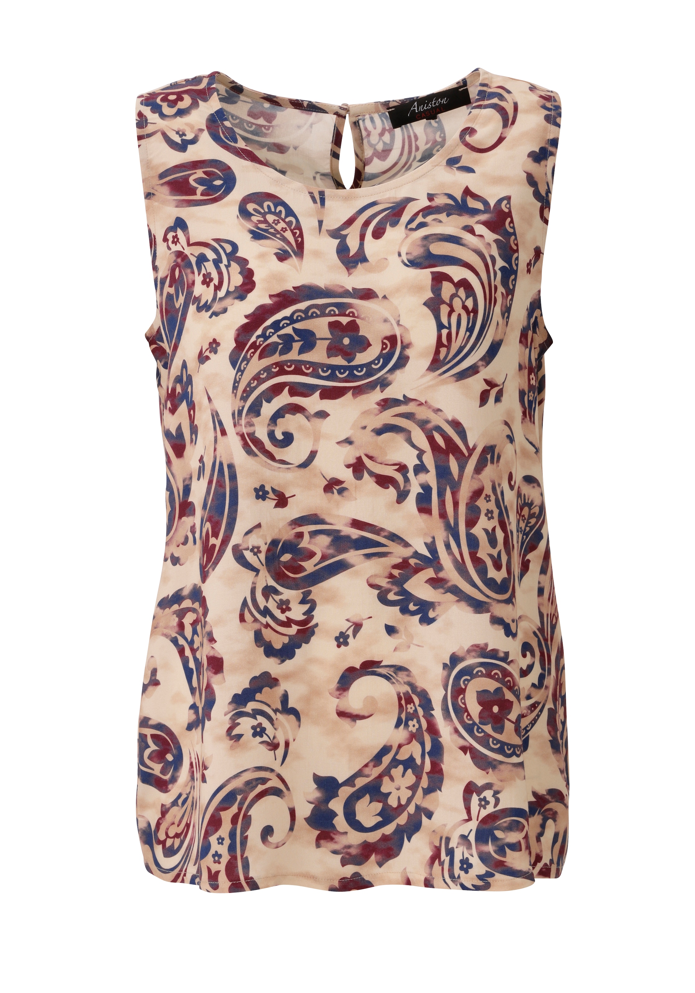 Aniston CASUAL Blouse in Beige: front