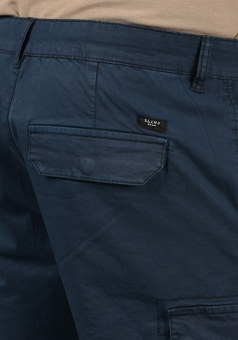 BLEND Regular Cargo Pants 'Barni' in Blue