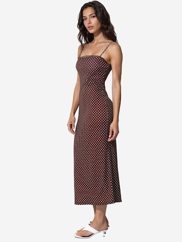 Robe 'Midi' Hiccup en marron
