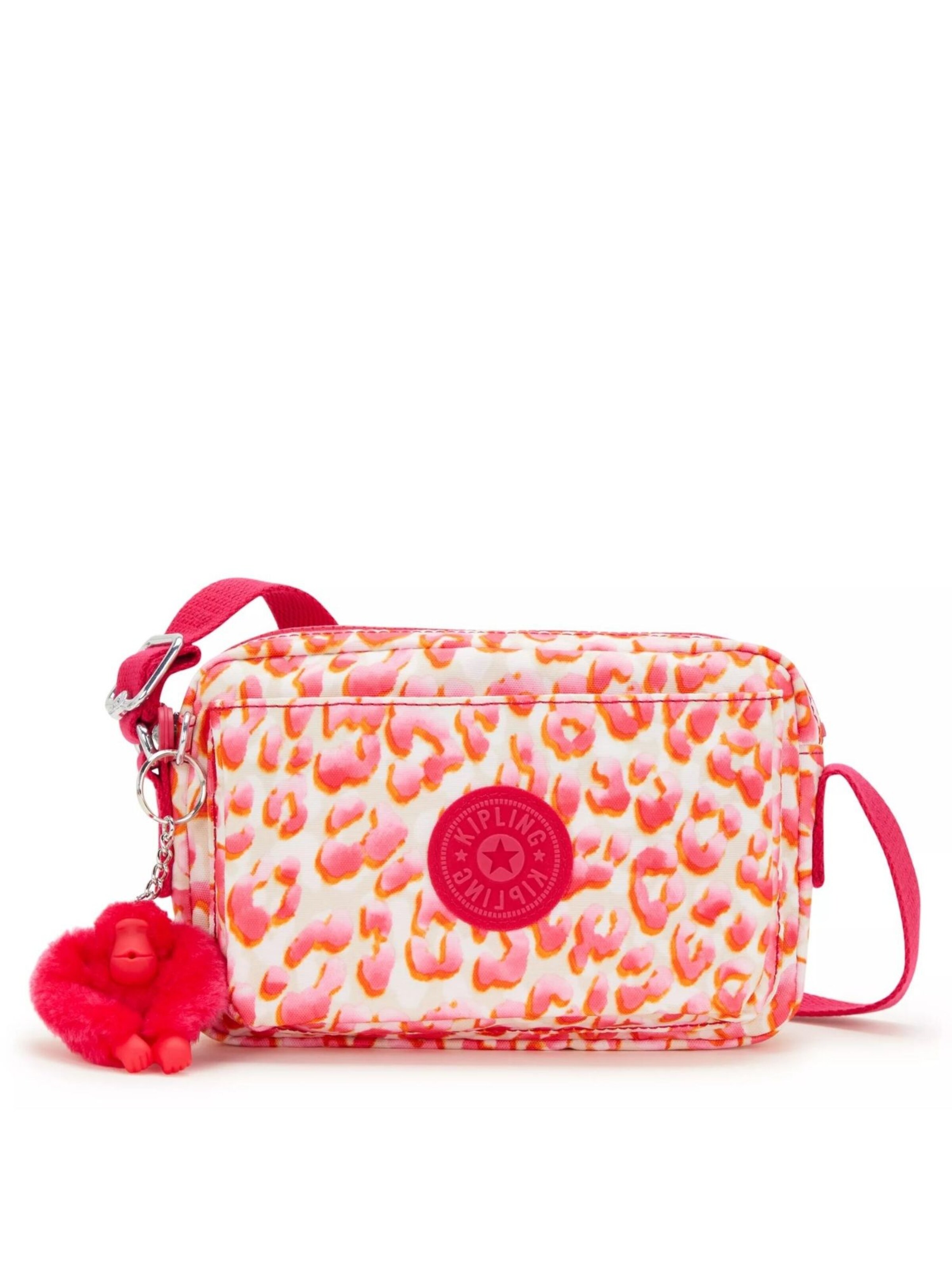 KIPLING Crossbody Bag 'ABANU M' in Pink: front