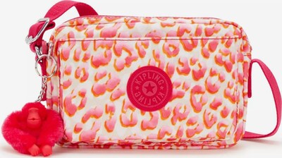 KIPLING Чанта с презрамки 'ABANU M' в розово / бяло, Преглед на продукта