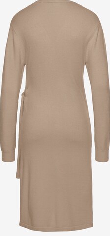 LASCANA Knit dress in Brown