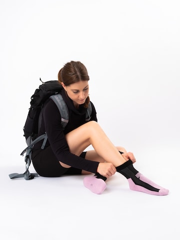 Occulto Athletic Socks 'Makalu' in Pink