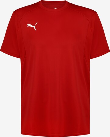 T-Shirt fonctionnel 'Liga' PUMA en rouge : devant