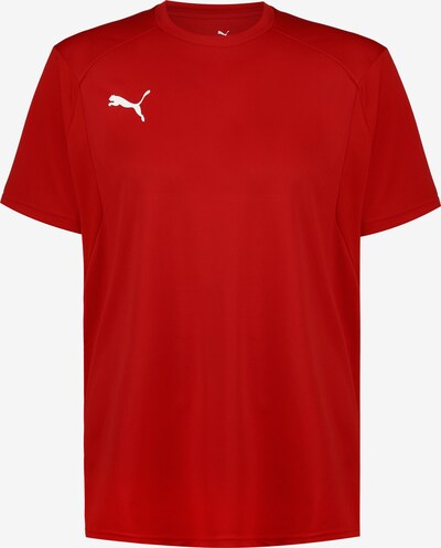 PUMA T-Shirt fonctionnel 'Liga' en rouge / blanc, Vue avec produit