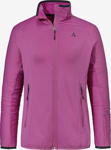 Veste en polaire fonctionnelle 'Cascata' Schöffel en rose : devant