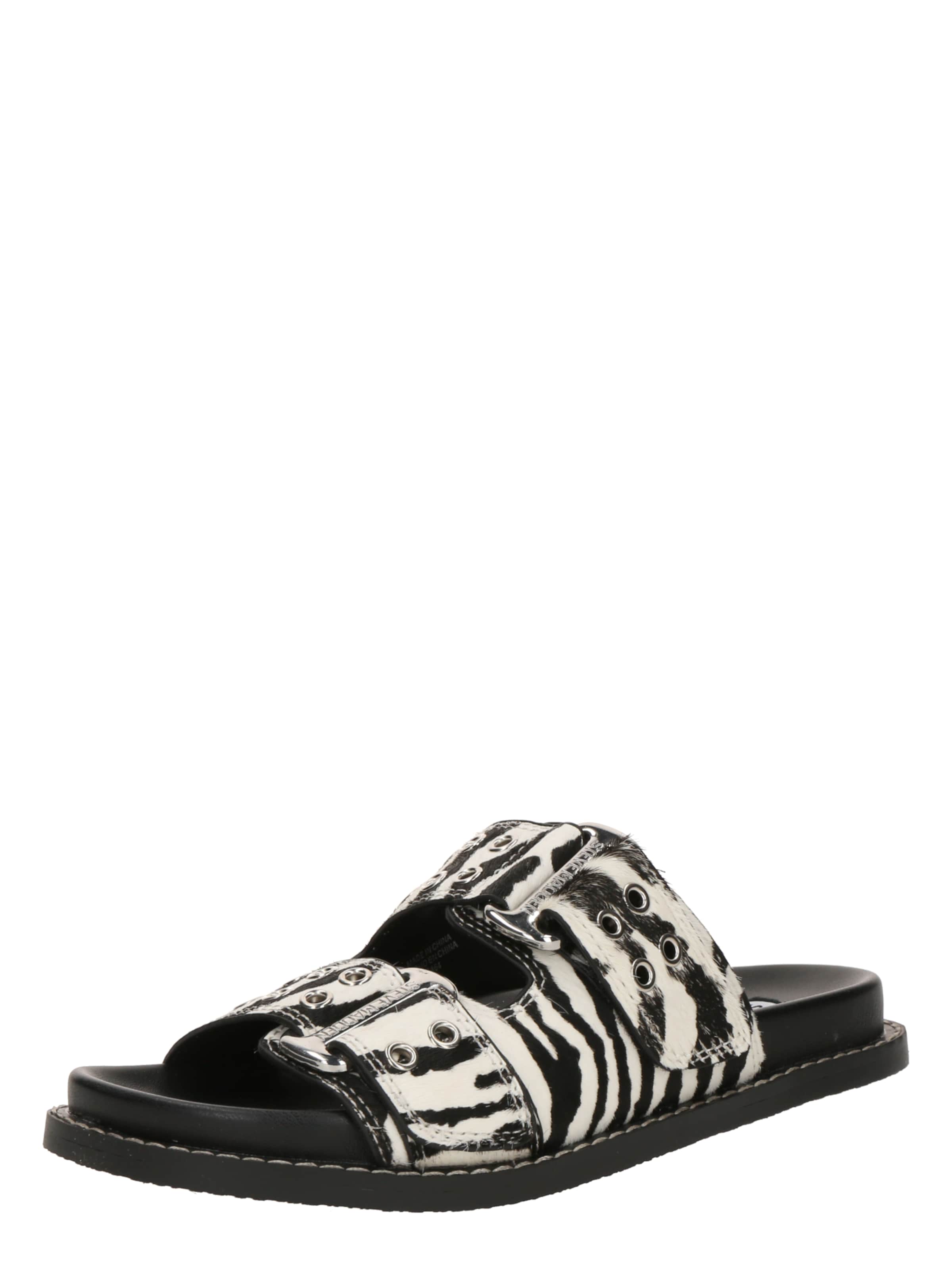 STEVE MADDEN Чехли 'Agent-L' в черно: отпред